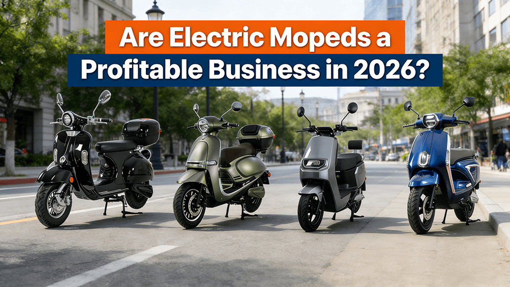 Sind Elektromopeds im Jahr 2026 ein profitables Gesch&auml;ft? Ein vollst&auml;ndiger Leitfaden f&uuml;r K&auml;ufer und H&auml;ndler