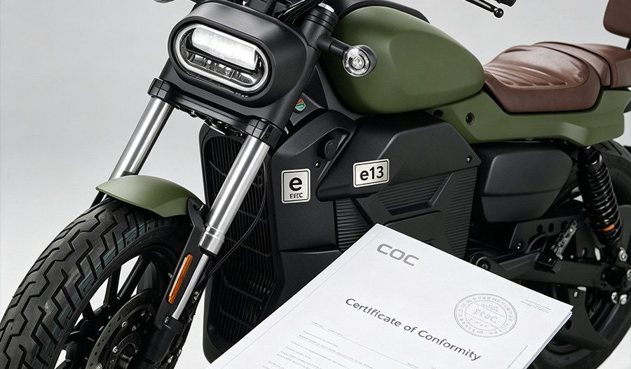 Co je certifikace EHS pro elektrick&eacute; motocykly a sk&uacute;try? Kompletn&iacute; průvodce pro dovozce a distributory